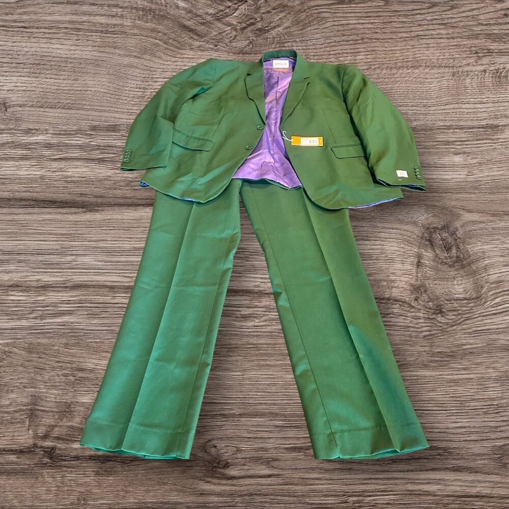 NWT Opposuits Men’s Glorious Green Suit 2 Button Jacket Size 52
